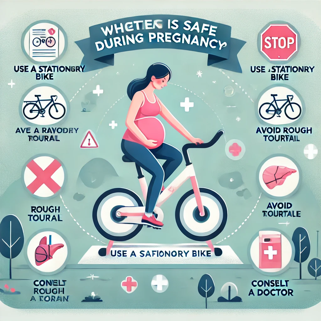 Si può andare in bicicletta in gravidanza