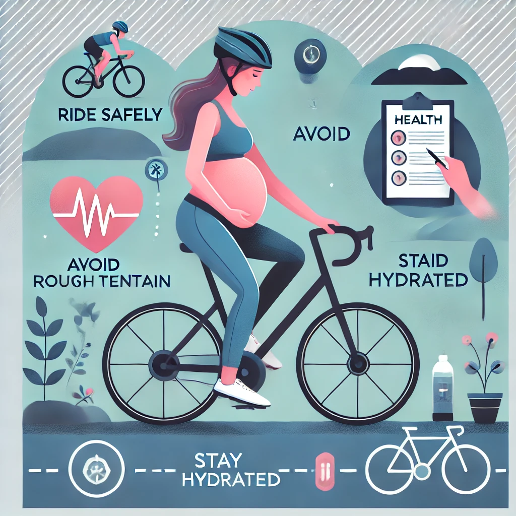 Si può andare in bicicletta in gravidanza