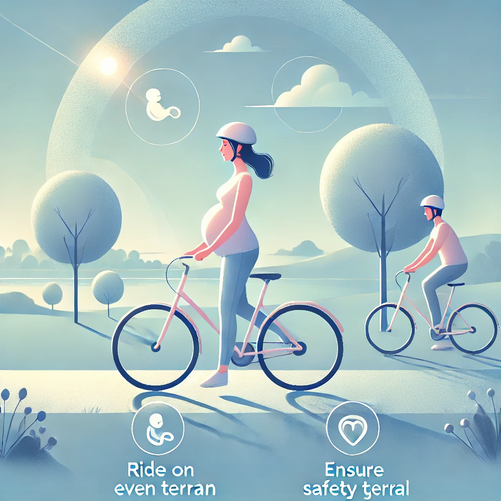 Si può andare in bicicletta in gravidanza